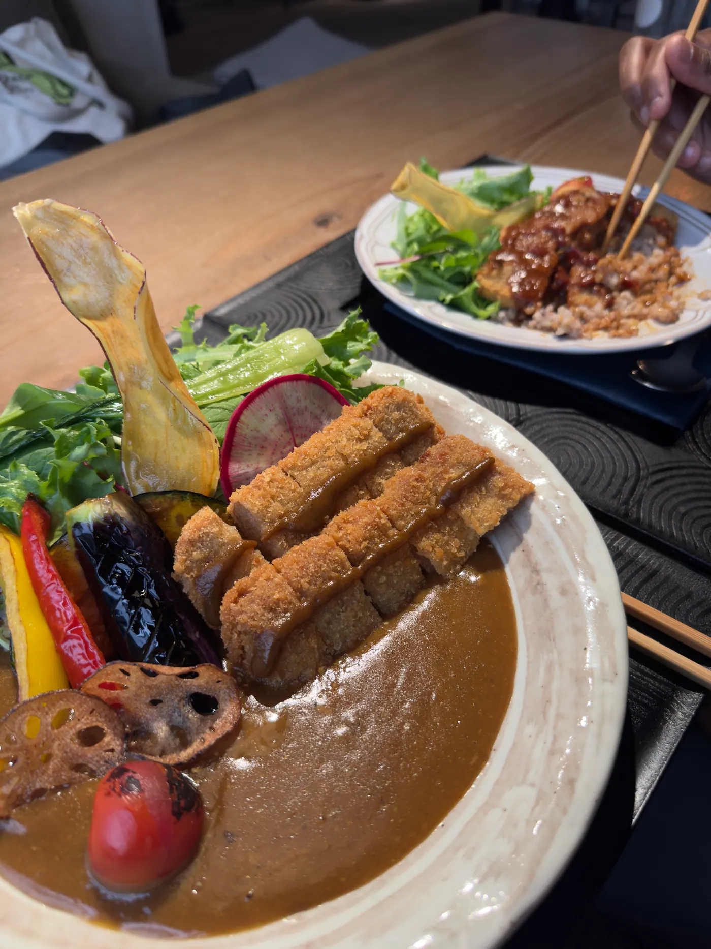 Vegan eats in Tokyo.